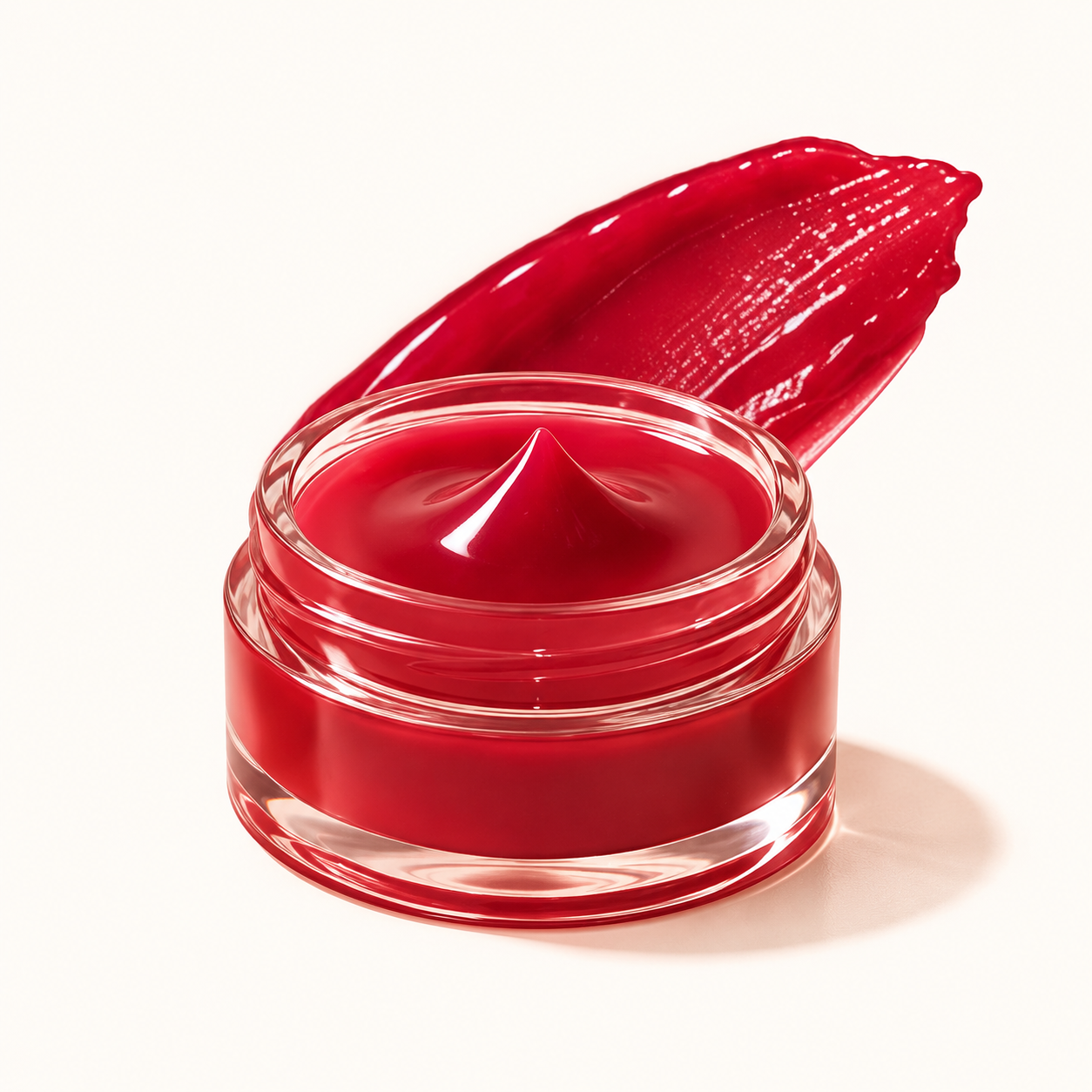 Cherry lip care shade concept